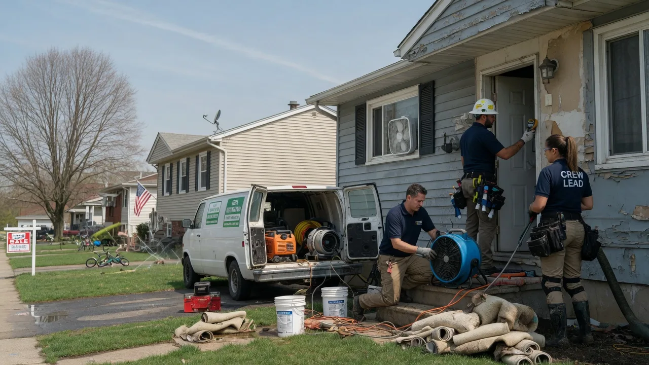 Flood Cleanup in Lake Hill, NY near me